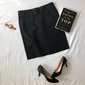 THEORY midi pencil skirt
